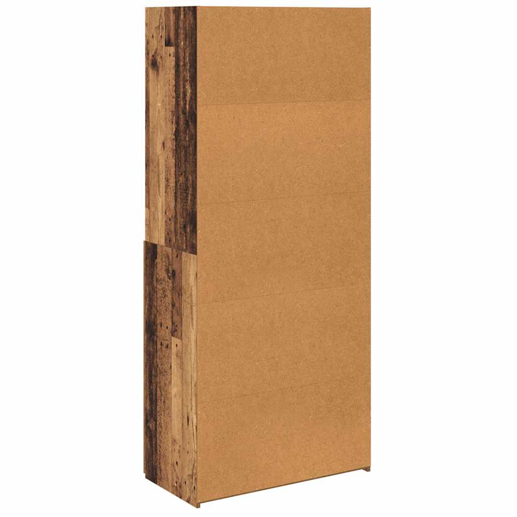 Highboard Oud Hout 80 x 42,5 x 185 cm Bewerkt hout is nu te koop bij PeponiXL, paradijselijk wonen!
