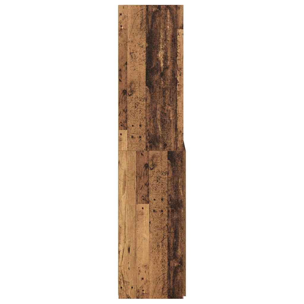 Highboard Oud Hout 80 x 42,5 x 185 cm Bewerkt hout is nu te koop bij PeponiXL, paradijselijk wonen!