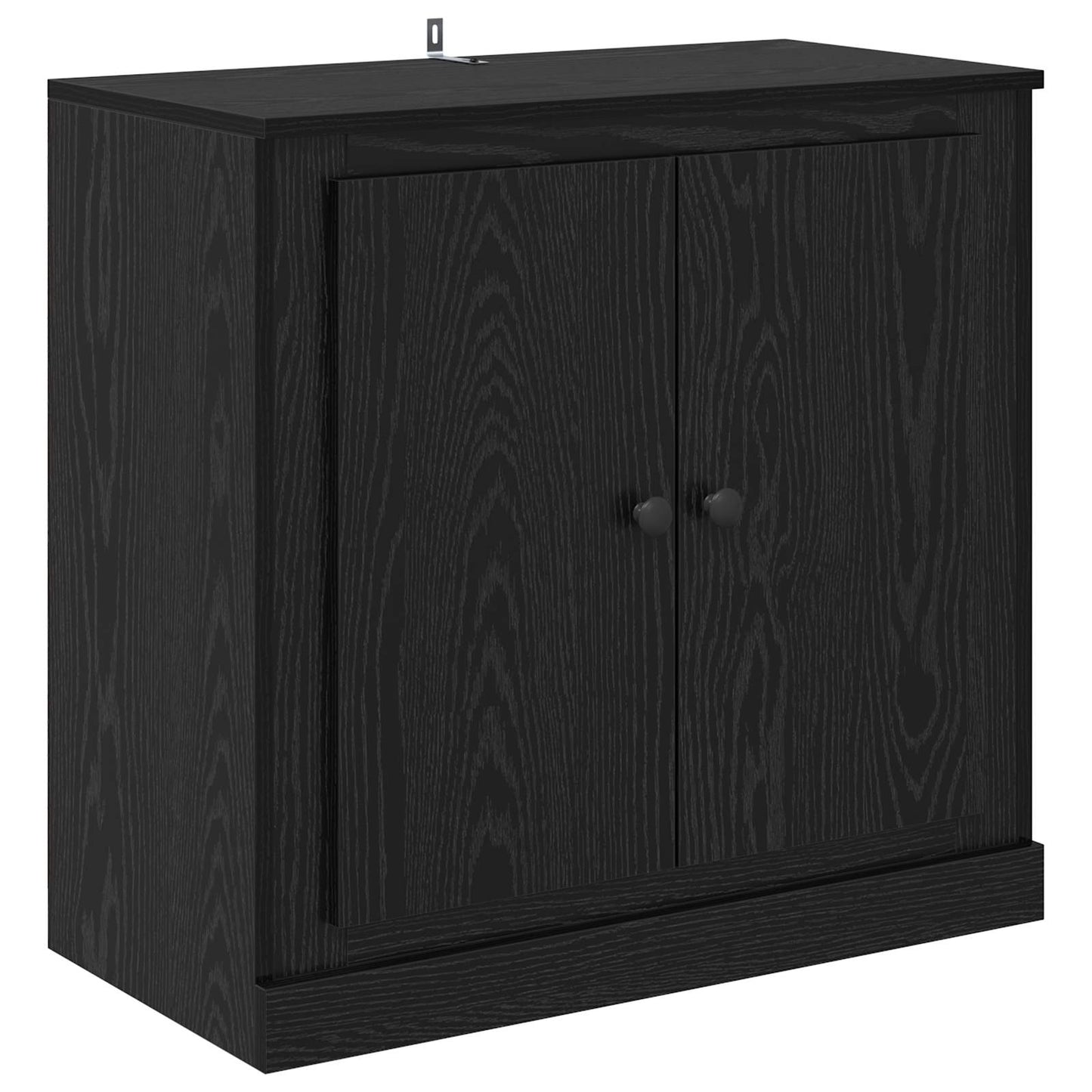 Dressoirs 3 pcs Zwart eiken 210 x 35,5 x 67,5 cm Bewerkt hout is nu te koop bij PeponiXL, paradijselijk wonen!