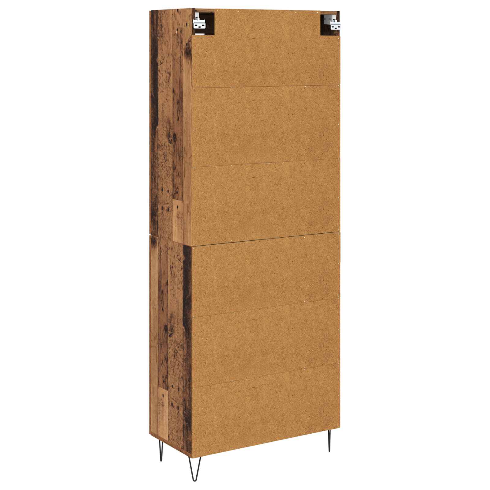 Hoge kast Oud Hout 69,5 x 34 x 180 cm Bewerkt hout is nu te koop bij PeponiXL, paradijselijk wonen!