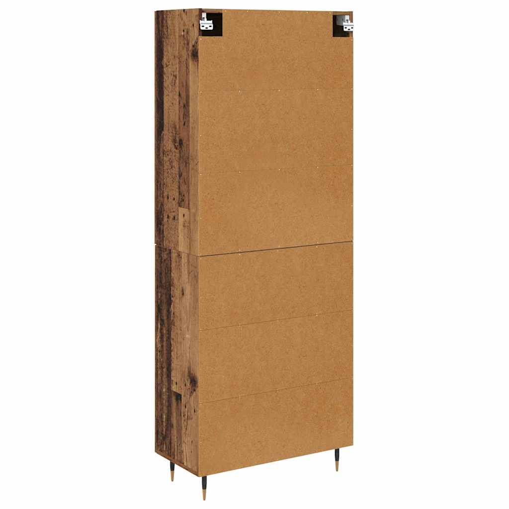 Highboard Oud Hout 69,5 x 34 x 90 cm Bewerkt hout is nu te koop bij PeponiXL, paradijselijk wonen!
