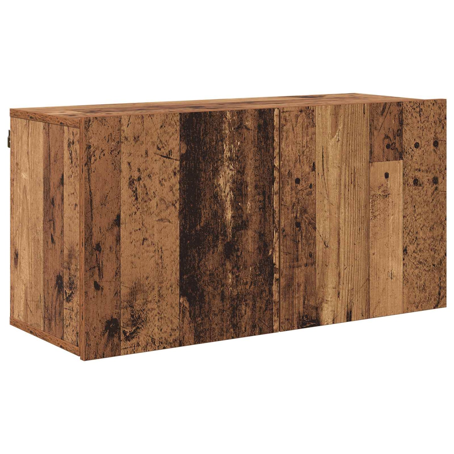 TV-kast Wandgemonteerd 4 pcs Oud Hout Bewerkt hout is nu te koop bij PeponiXL, paradijselijk wonen!