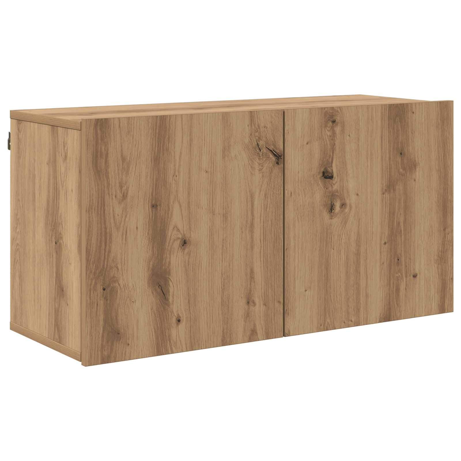 TV-wandmeubel Wandgemonteerd 5 pcs Artisan Eiken Bewerkt hout is nu te koop bij PeponiXL, paradijselijk wonen!
