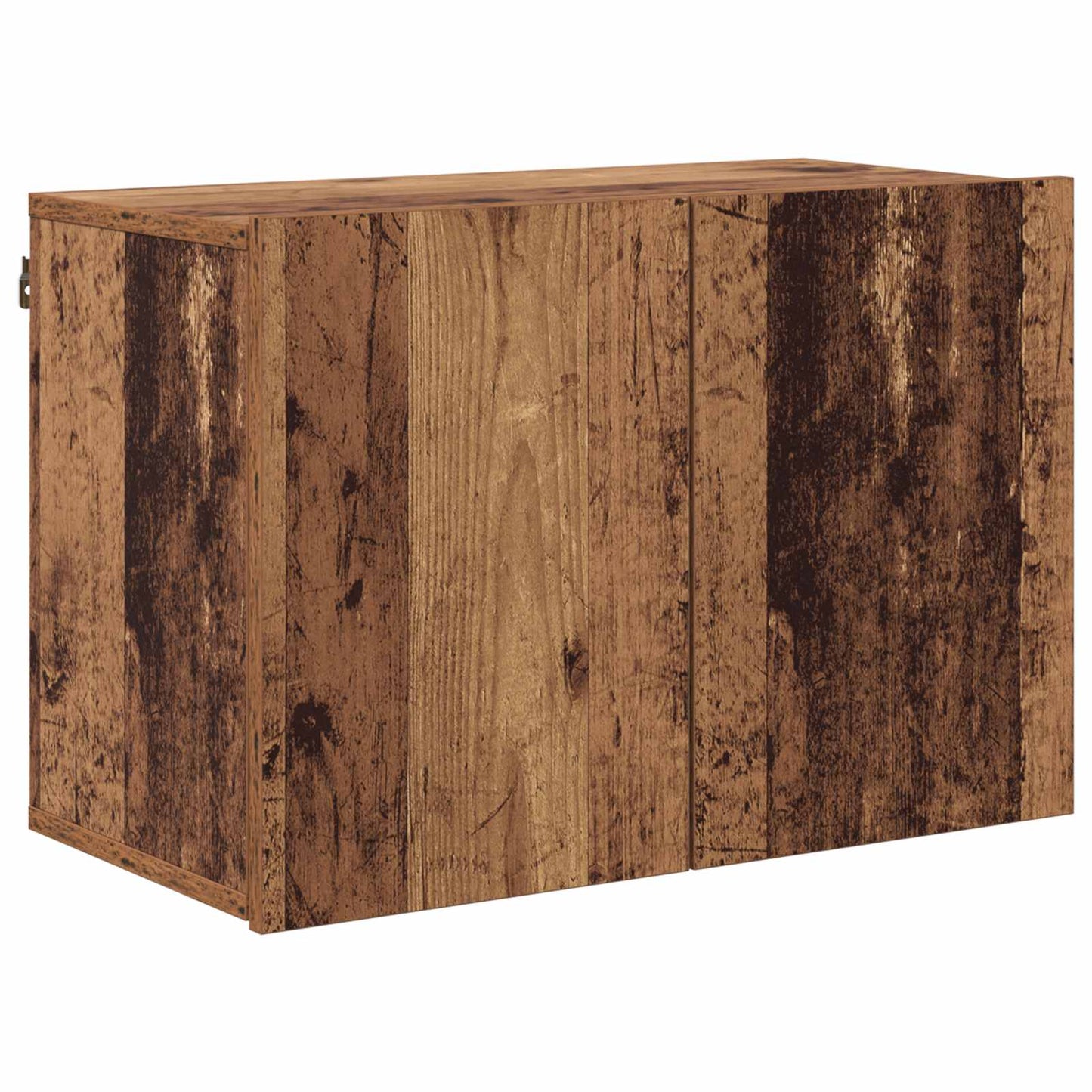 TV-wandmeubel Wandgemonteerd 5 pcs Oud Hout Bewerkt hout is nu te koop bij PeponiXL, paradijselijk wonen!