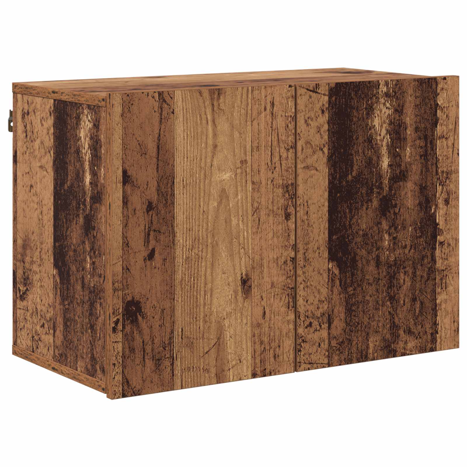TV-wandmeubel Wandgemonteerd 5 pcs Oud Hout Bewerkt hout is nu te koop bij PeponiXL, paradijselijk wonen!