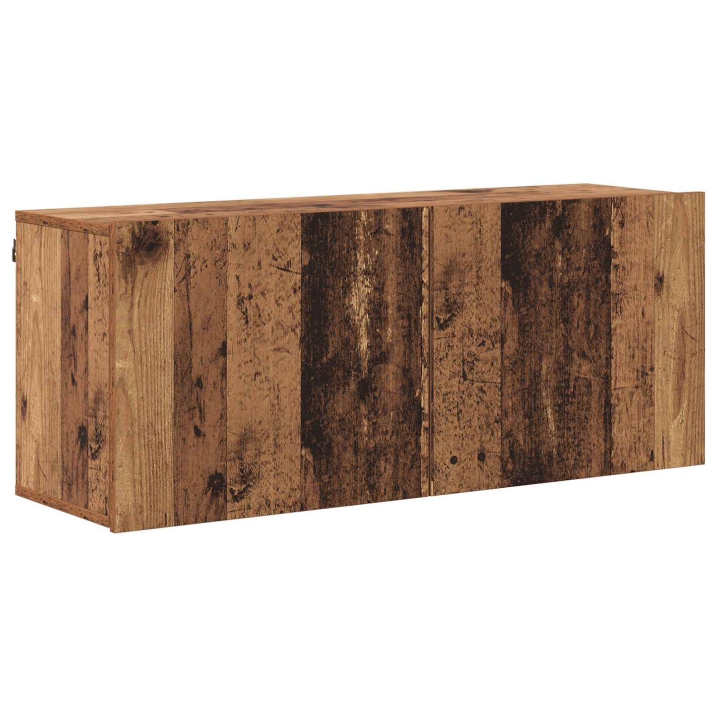 TV-wandmeubel Wandgemonteerd 5 pcs Oud Hout Bewerkt hout is nu te koop bij PeponiXL, paradijselijk wonen!