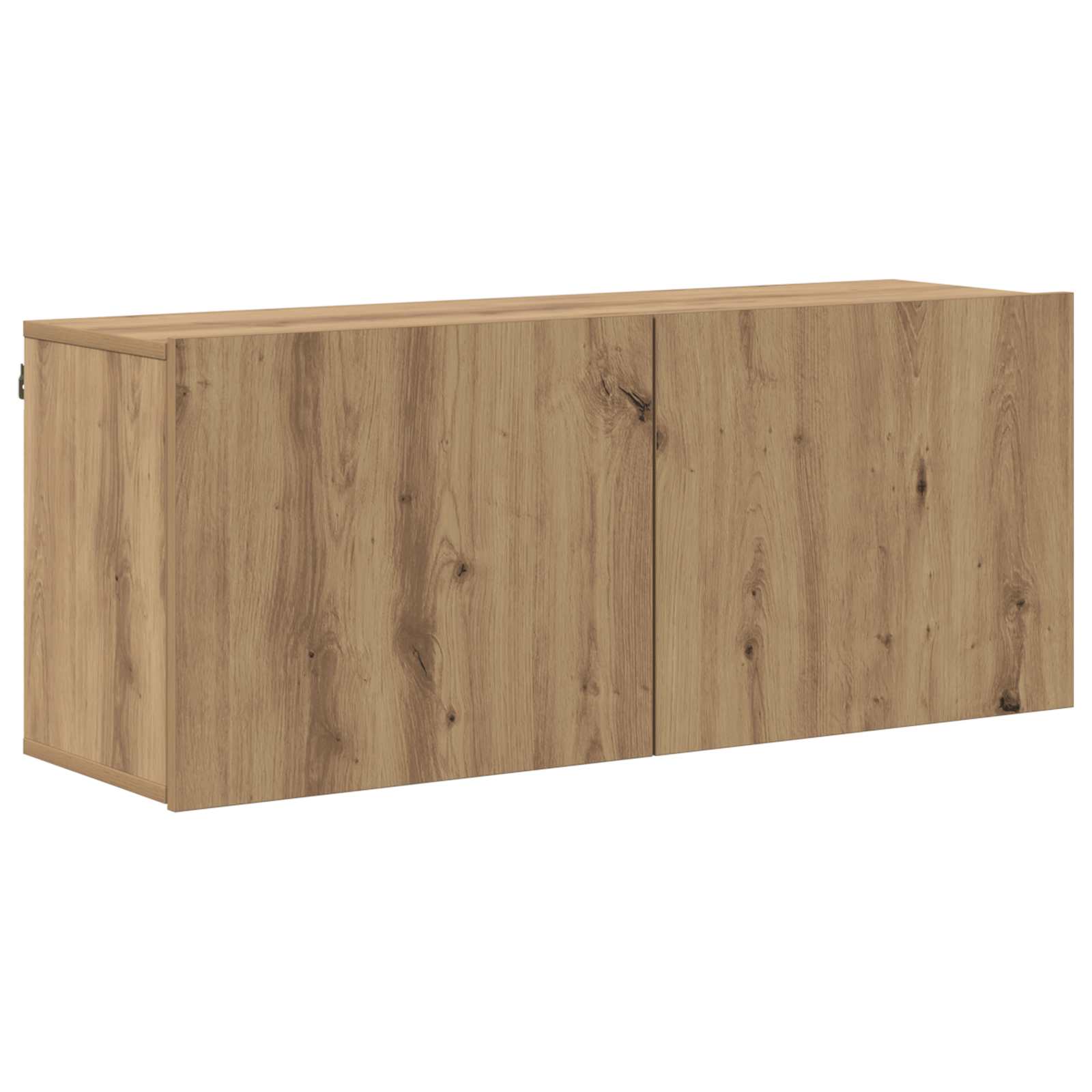 TV-wandmeubel Wandgemonteerd 5 pcs Artisan Eiken Bewerkt hout is nu te koop bij PeponiXL, paradijselijk wonen!