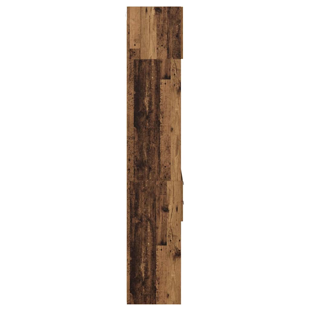 Highboard met lade Oud Hout 50 x 42,5 x 225 cm Bewerkt hout is nu te koop bij PeponiXL, paradijselijk wonen!