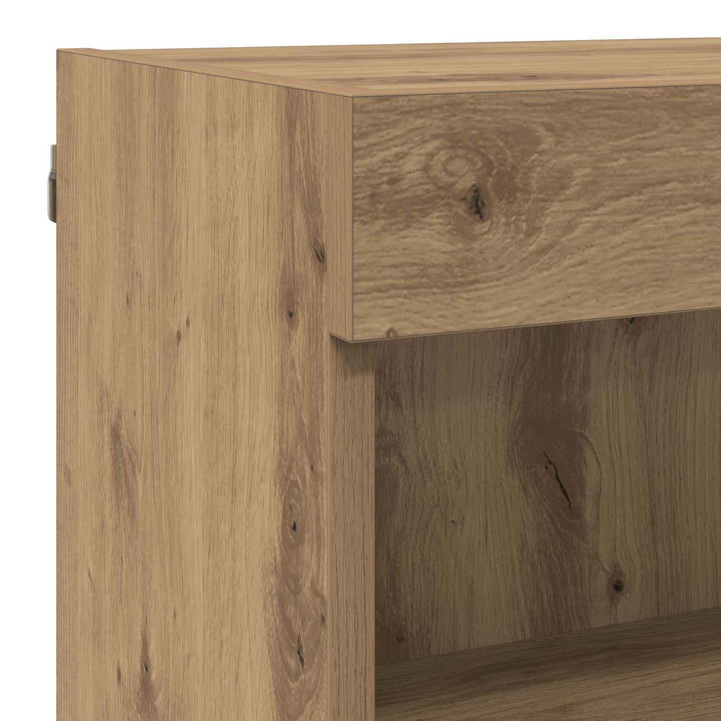 TV-wandmeubel Wandgemonteerd 6 pcs Artisan Eiken Bewerkt hout is nu te koop bij PeponiXL, paradijselijk wonen!