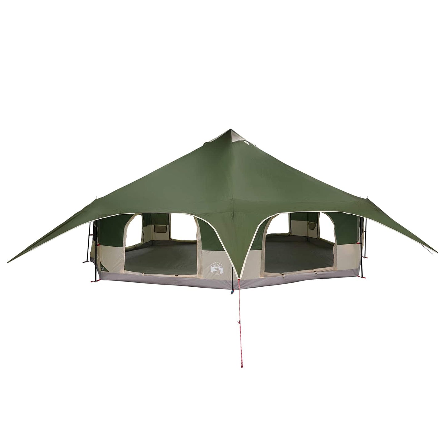 Gezinstent Groen 18-Persoon 185T Polyester met PU Coating is nu te koop bij PeponiXL, paradijselijk wonen!