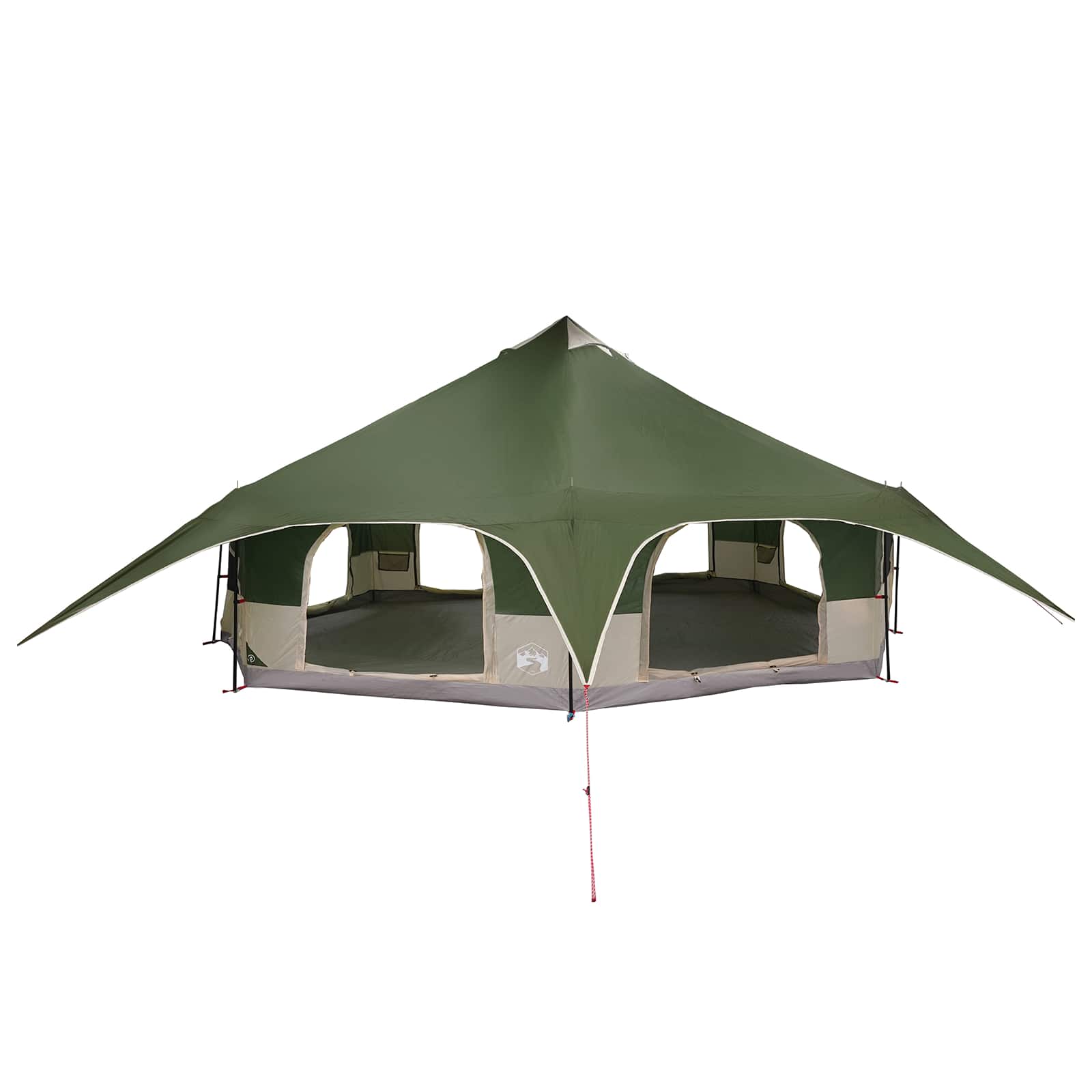 Gezinstent Groen 18-Persoon 185T Polyester met PU Coating is nu te koop bij PeponiXL, paradijselijk wonen!