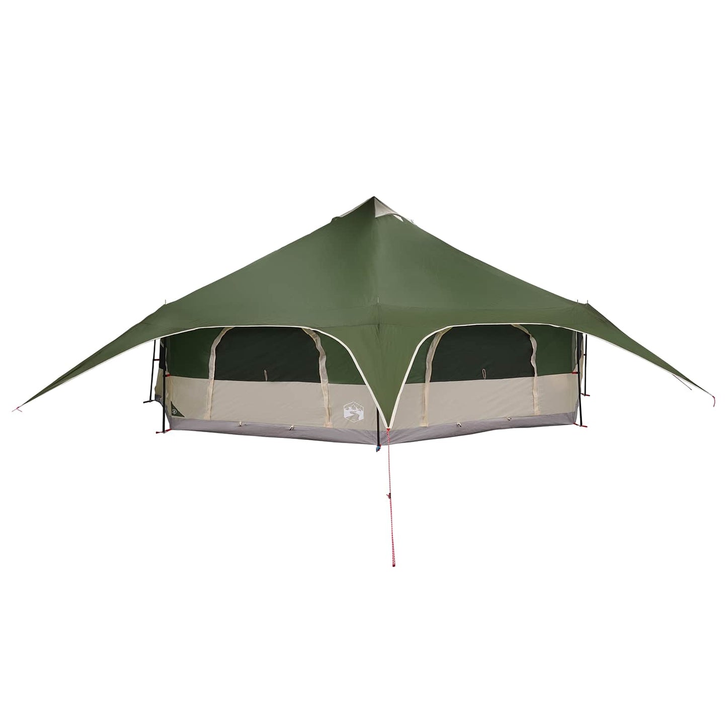 Gezinstent Groen 18-Persoon 185T Polyester met PU Coating is nu te koop bij PeponiXL, paradijselijk wonen!