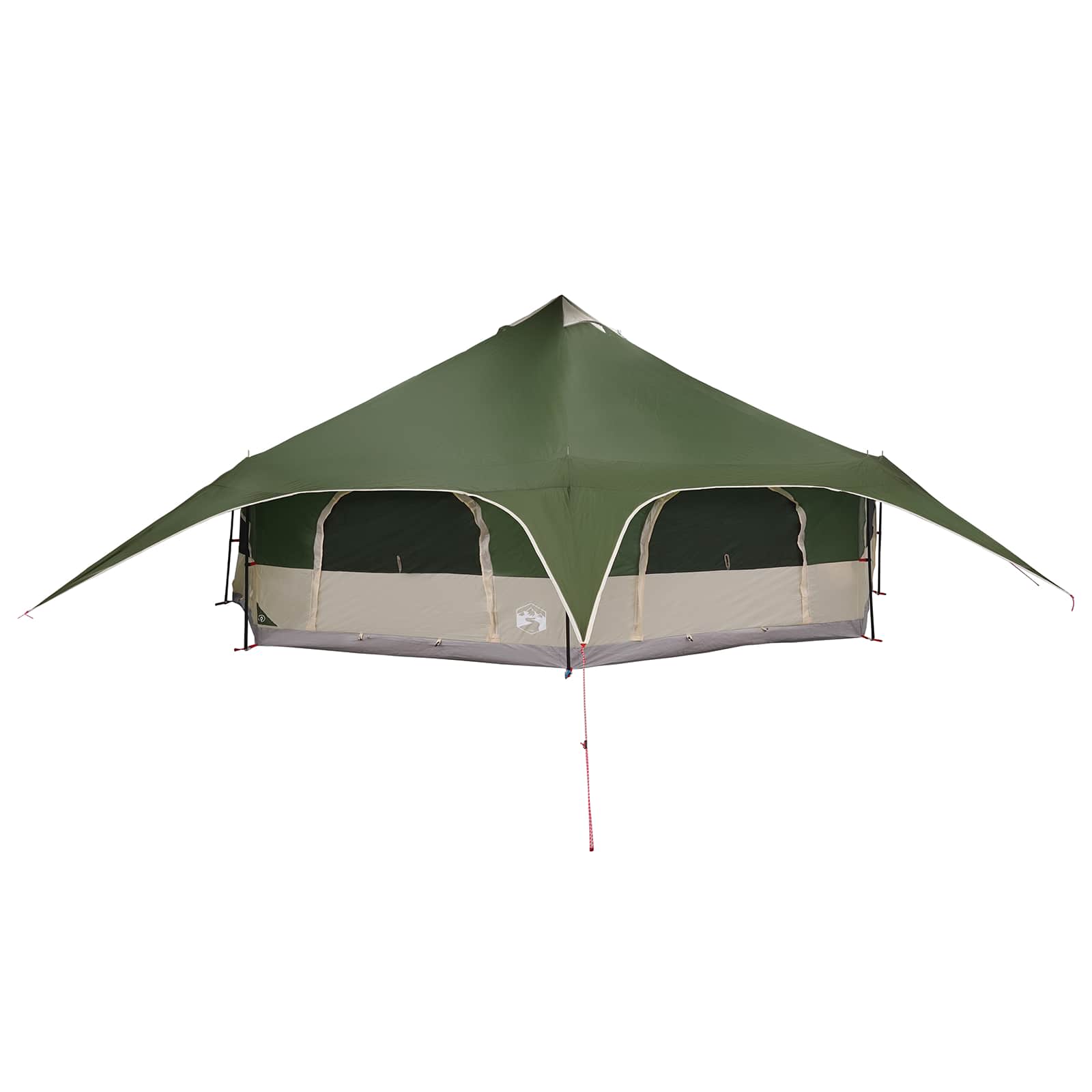 Gezinstent Groen 18-Persoon 185T Polyester met PU Coating is nu te koop bij PeponiXL, paradijselijk wonen!