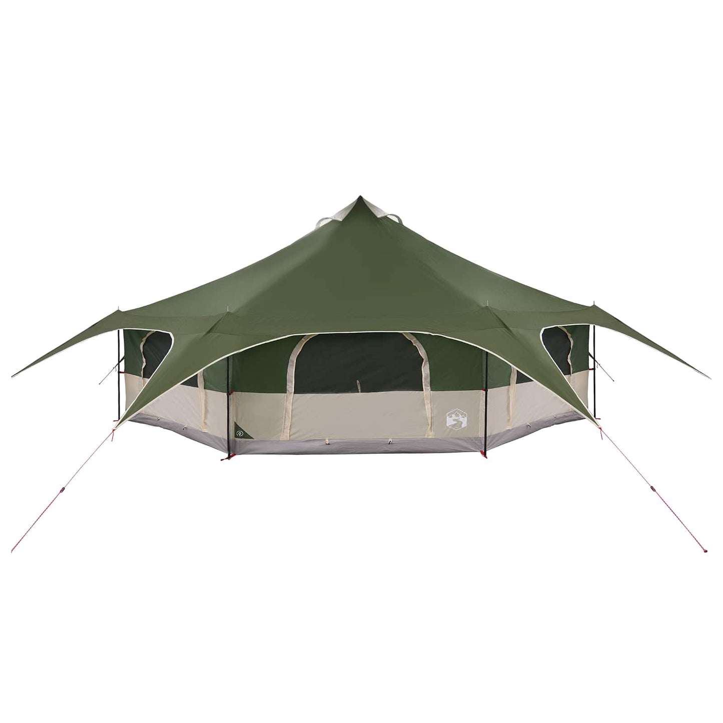 Gezinstent Groen 18-Persoon 185T Polyester met PU Coating is nu te koop bij PeponiXL, paradijselijk wonen!