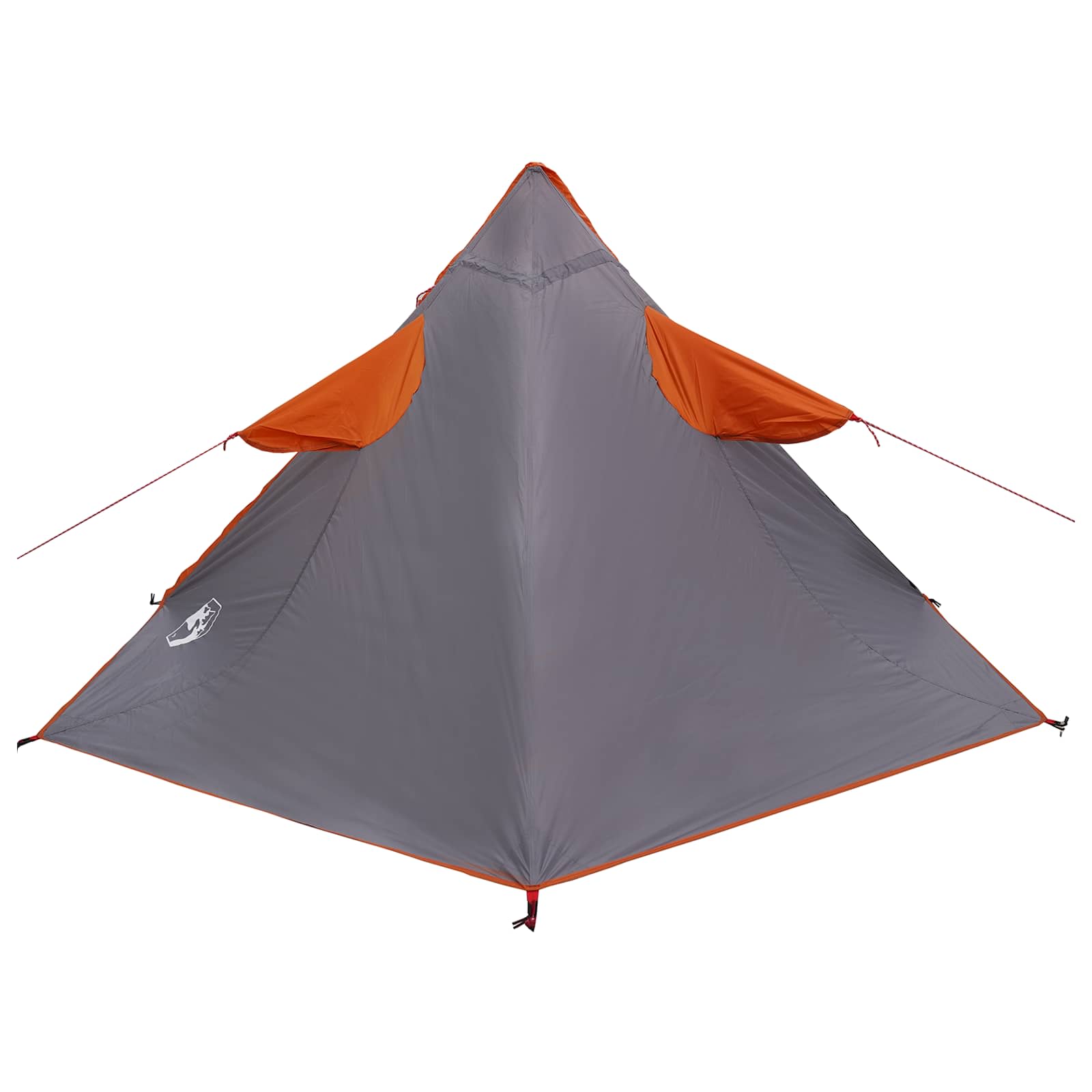 2-in-1 Regen Poncho met Kap Grijs en Oranje 262 x 126 x 130 cm is nu te koop bij PeponiXL, paradijselijk wonen!