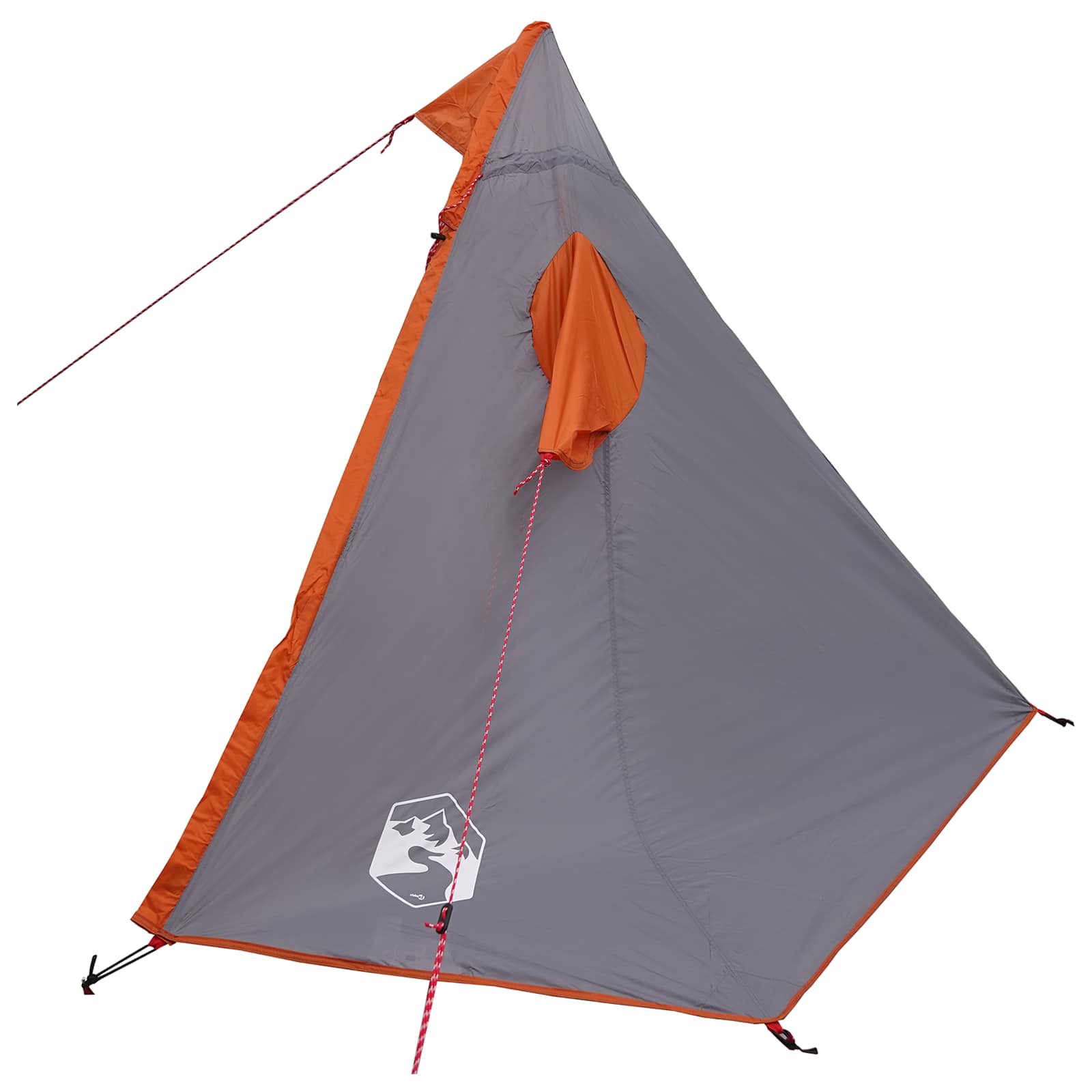 2-in-1 Regen Poncho met Kap Grijs en Oranje 262 x 126 x 130 cm is nu te koop bij PeponiXL, paradijselijk wonen!