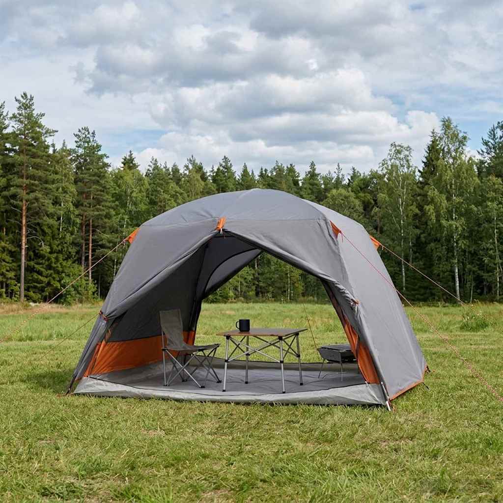 Backpacking Tent Grijs en Oranje 2-persoons is nu te koop bij PeponiXL, paradijselijk wonen!