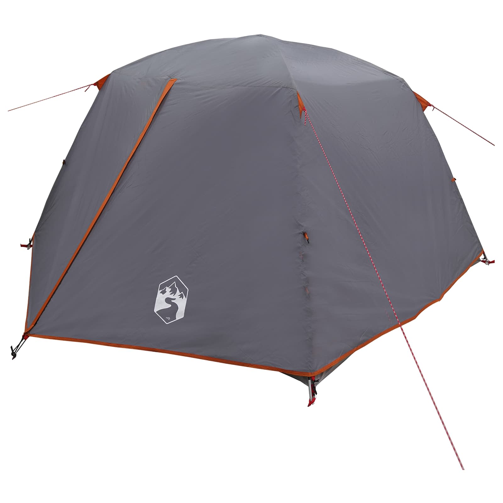 Backpacking Tent Grijs en Oranje 2-persoons is nu te koop bij PeponiXL, paradijselijk wonen!