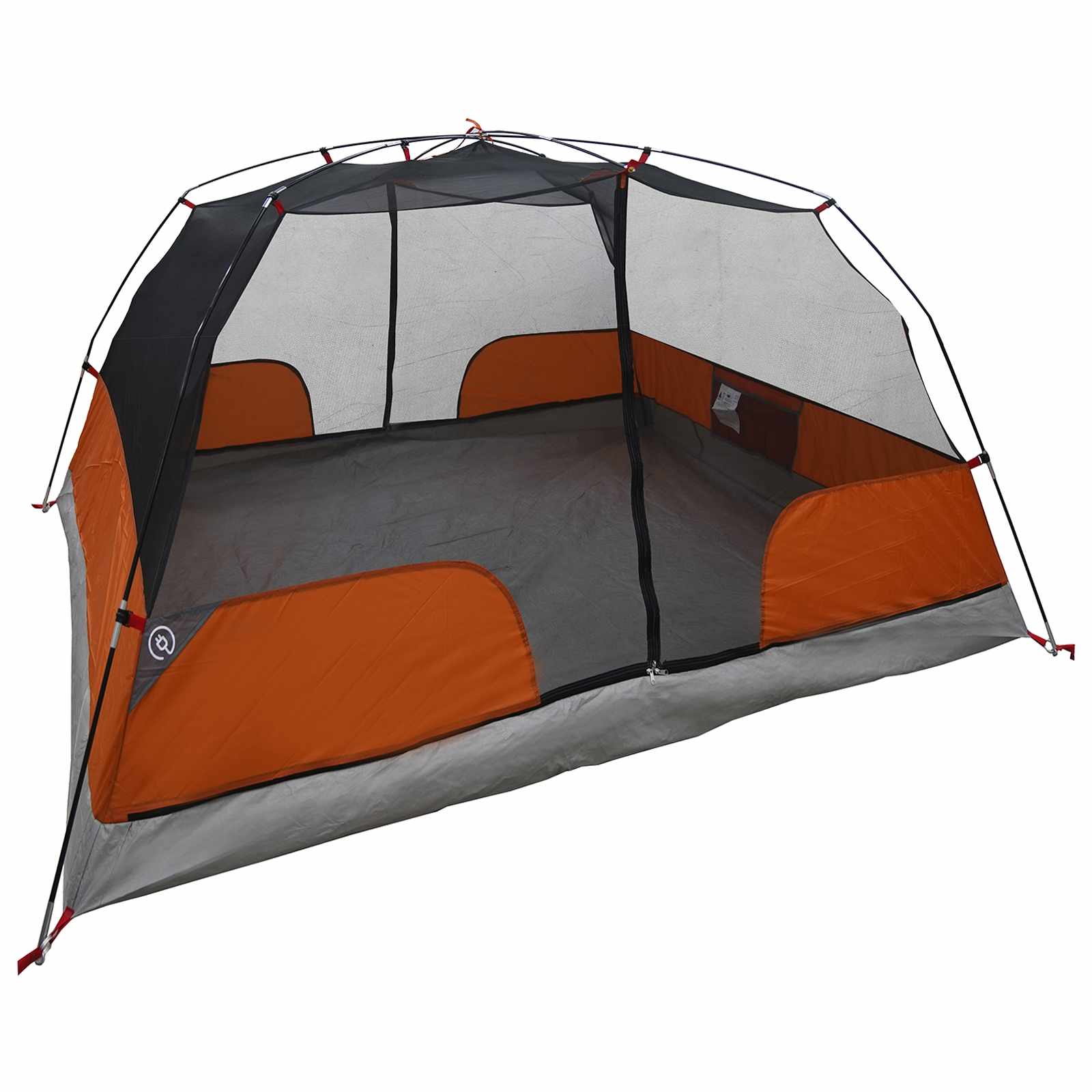 Backpacking Tent Grijs en Oranje 2-persoons is nu te koop bij PeponiXL, paradijselijk wonen!