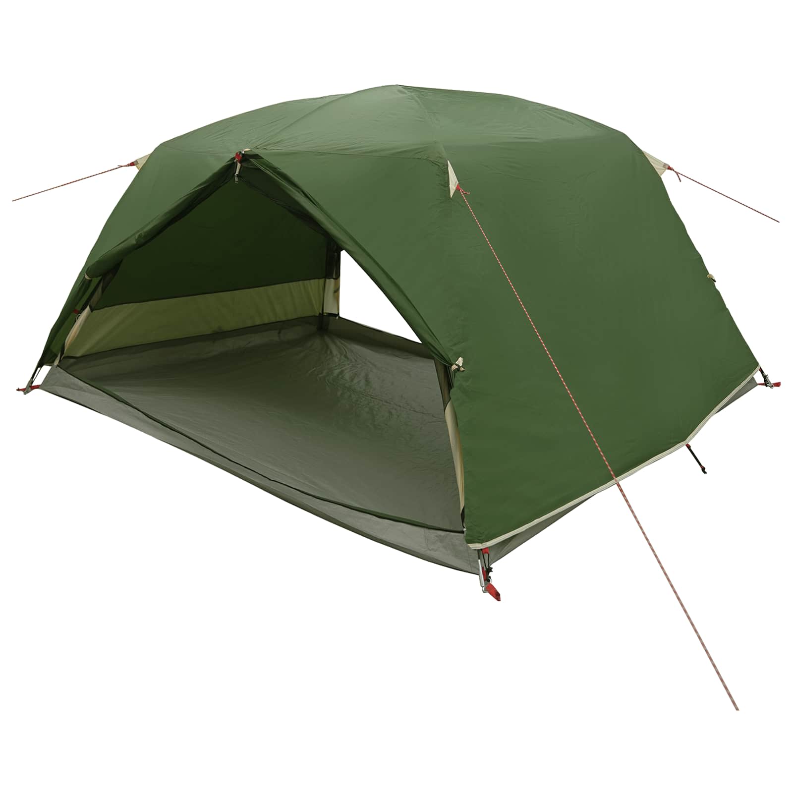 Backpacking Tent Groen 4-persoons 185T Polyester met PU Coating is nu te koop bij PeponiXL, paradijselijk wonen!
