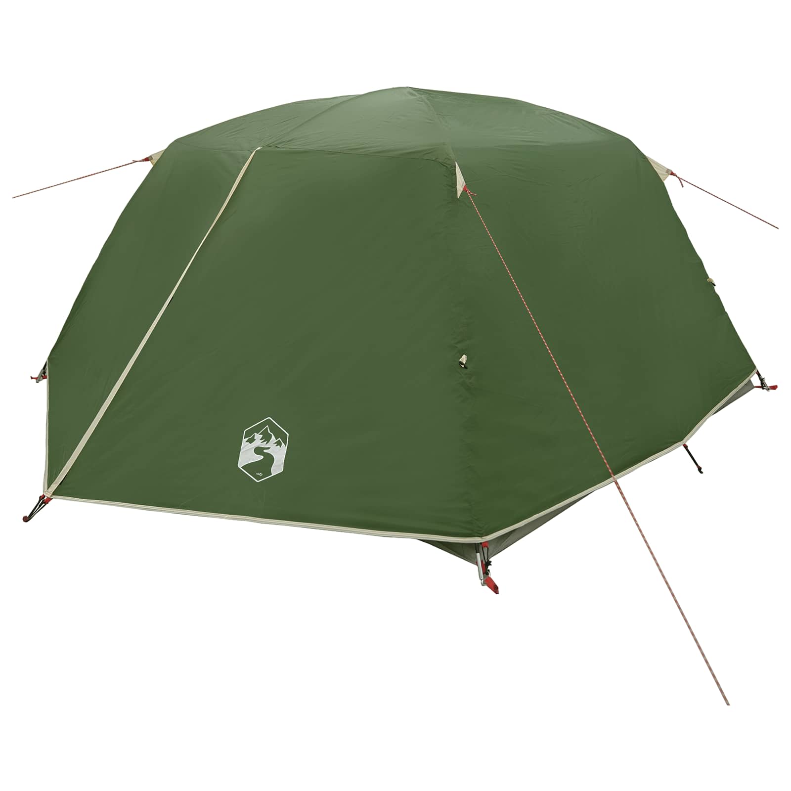Backpacking Tent Groen 4-persoons 185T Polyester met PU Coating is nu te koop bij PeponiXL, paradijselijk wonen!
