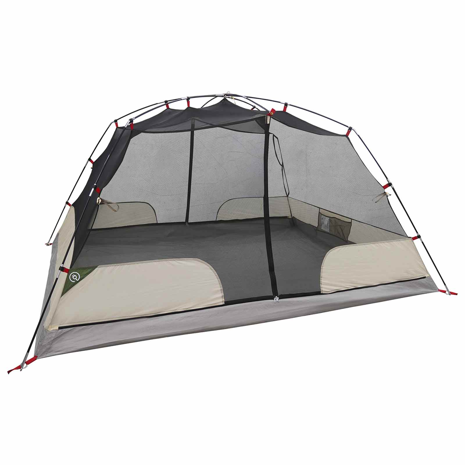 Backpacking Tent Groen 4-persoons 185T Polyester met PU Coating is nu te koop bij PeponiXL, paradijselijk wonen!