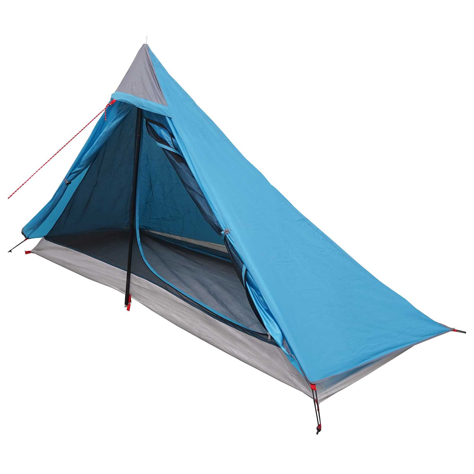 Backpacking Tent Blauw 222 x 85 x 125 cm is nu te koop bij PeponiXL, paradijselijk wonen!