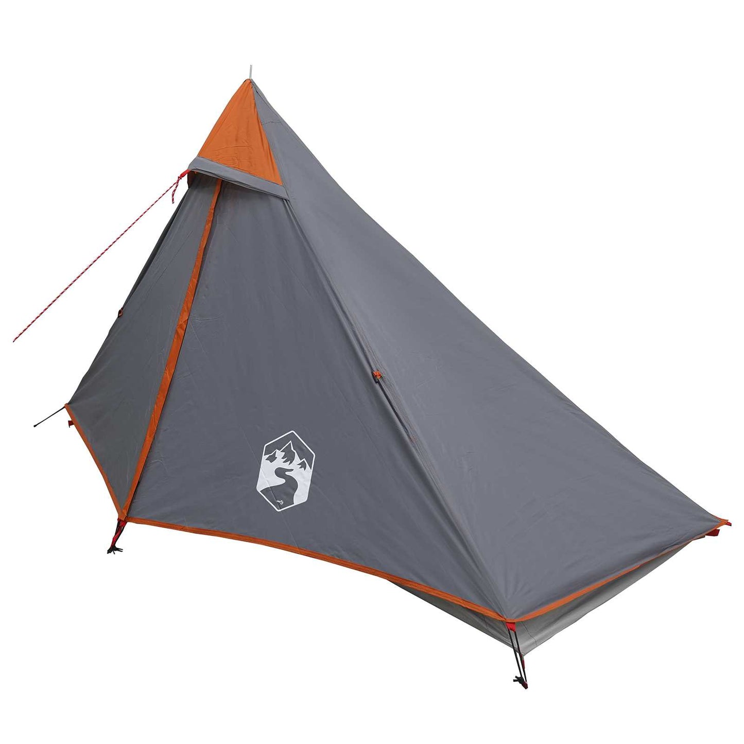 Backpacking Tent Grijs en Oranje 222 x 85 x 125 cm is nu te koop bij PeponiXL, paradijselijk wonen!