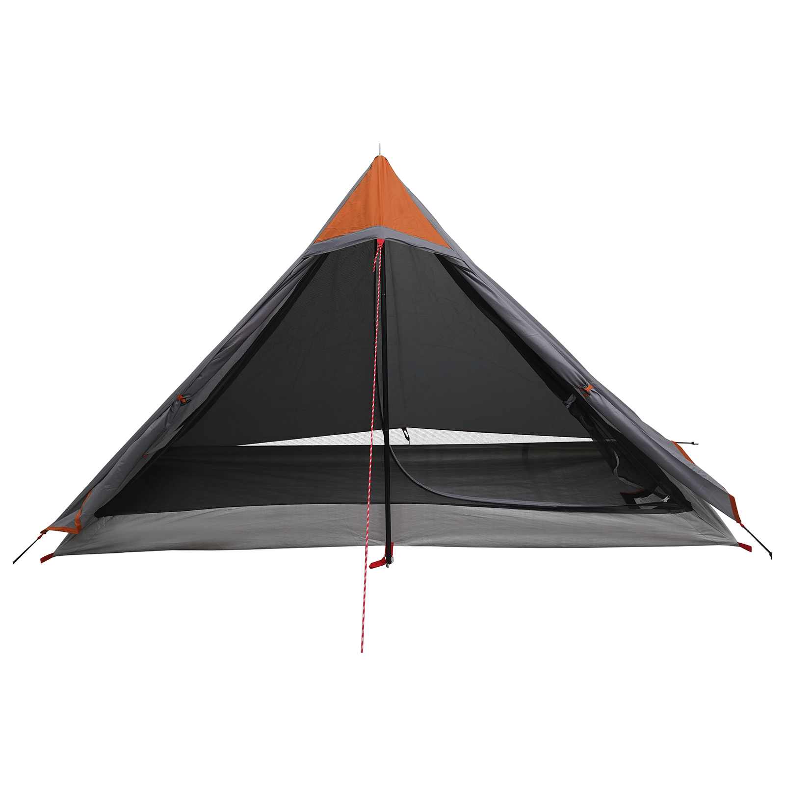 Backpacking Tent Grijs en Oranje 222 x 85 x 125 cm is nu te koop bij PeponiXL, paradijselijk wonen!