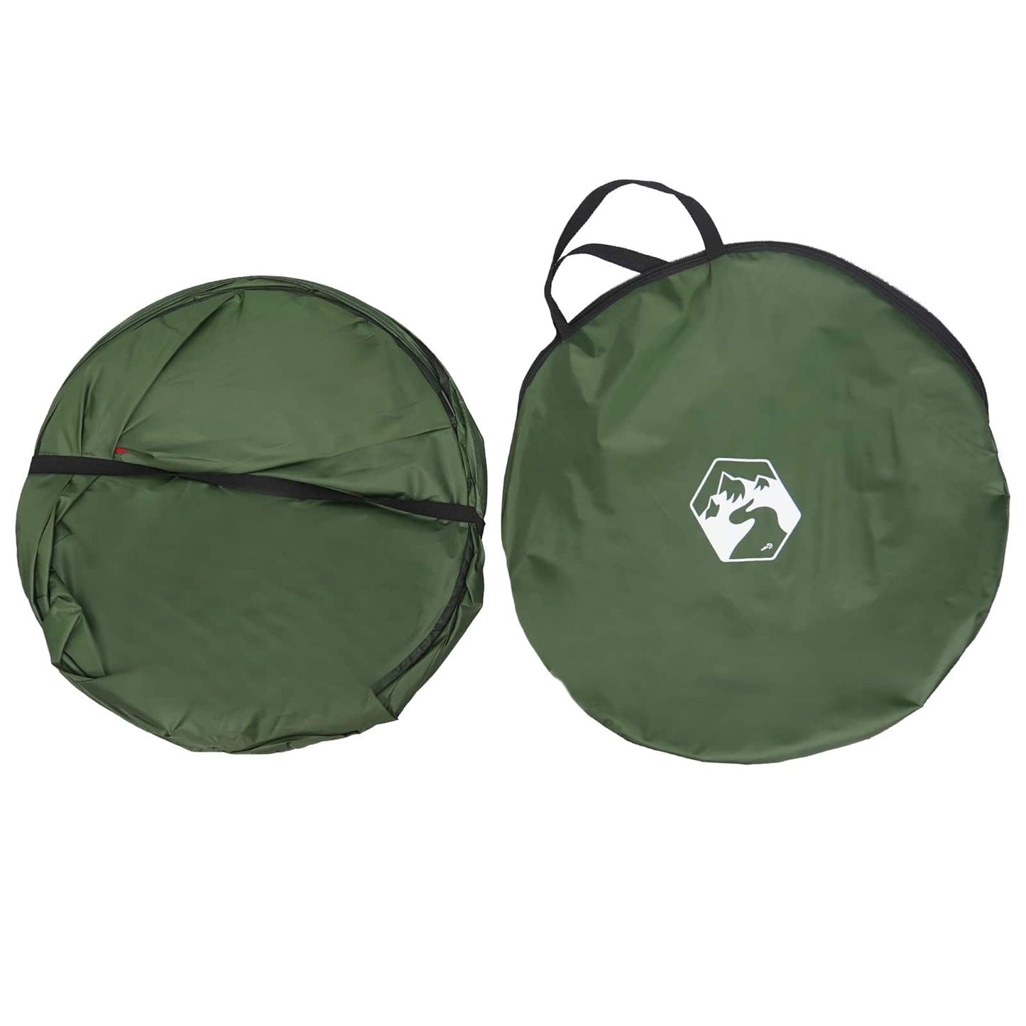 Pop-up Toilet Tent met Hangende Touw Groen 97 x 126 cm is nu te koop bij PeponiXL, paradijselijk wonen!
