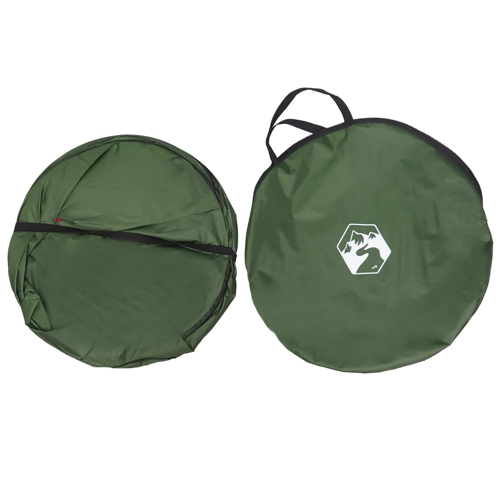Pop-up Toilet Tent met Hangende Touw Groen 97 x 126 cm is nu te koop bij PeponiXL, paradijselijk wonen!