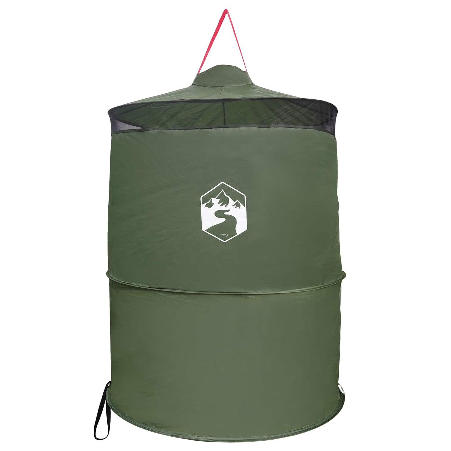 Pop-up Toilet Tent met Hangende Touw Groen 97 x 126 cm is nu te koop bij PeponiXL, paradijselijk wonen!