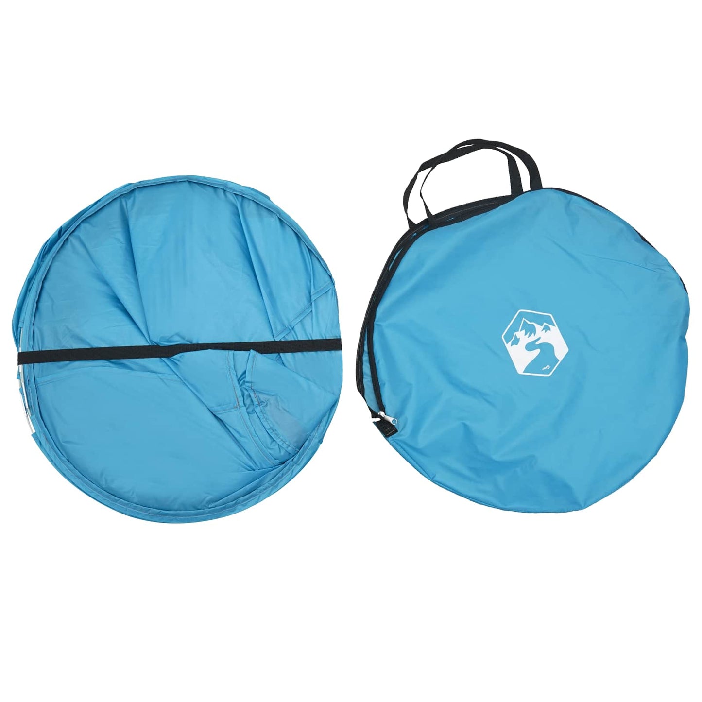 Pop-up Toilet Tent met Hangende Touw Blauw 97 x 126 cm is nu te koop bij PeponiXL, paradijselijk wonen!