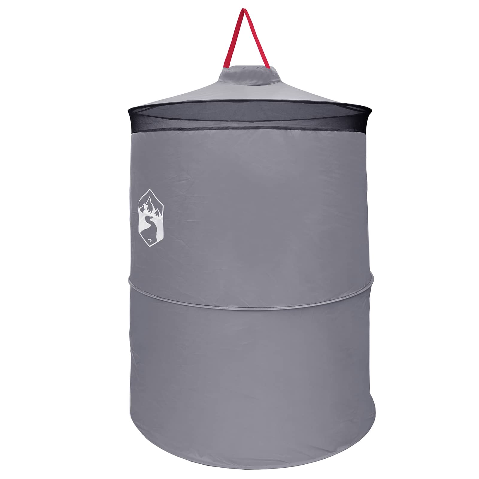 Pop-up Toilet Tent met Hangende Touw Grijs en Oranje is nu te koop bij PeponiXL, paradijselijk wonen!