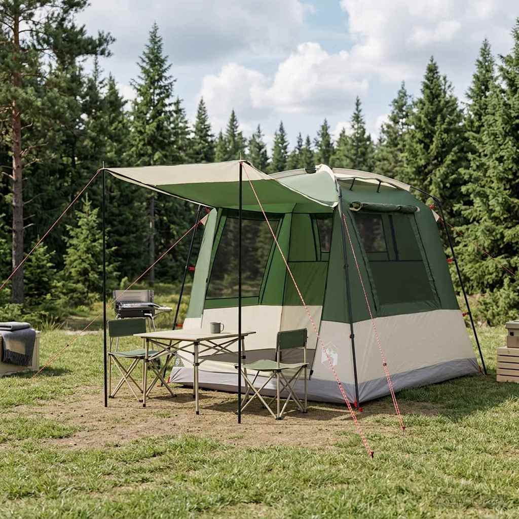 Partytent Groen 4-persoons 185T Polyester met PU Coating is nu te koop bij PeponiXL, paradijselijk wonen!