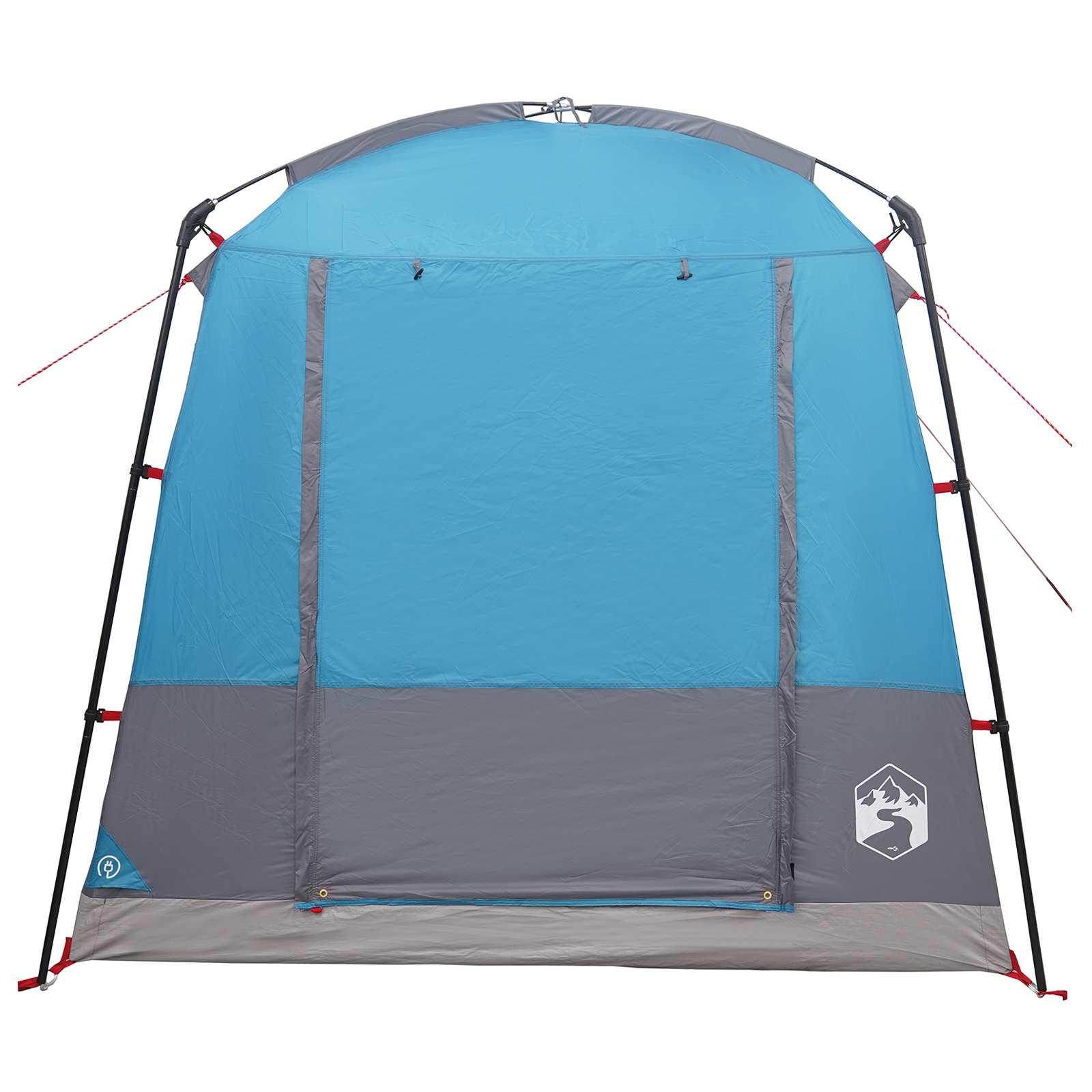 Partytent Blauw 4-persoons 185T Polyester met PU Coating is nu te koop bij PeponiXL, paradijselijk wonen!