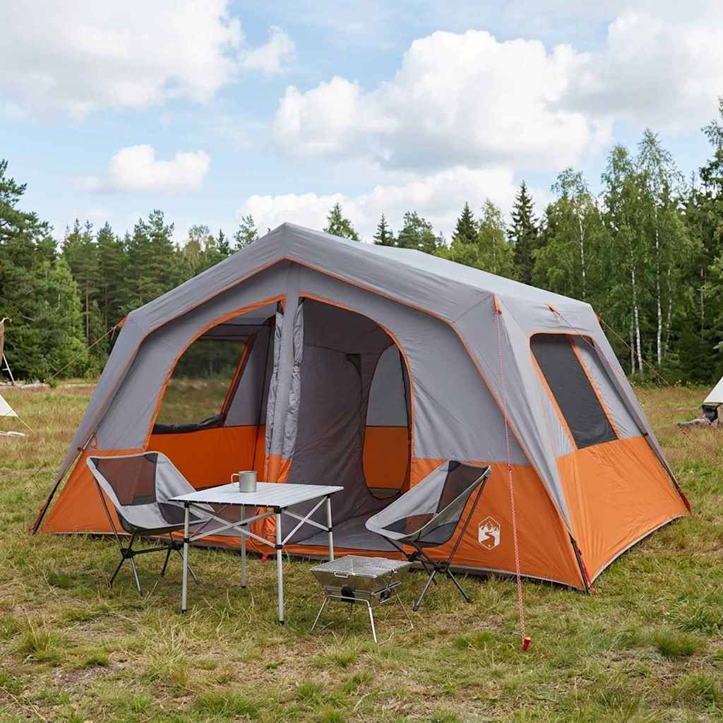 Gezinstent Grijs en Oranje 533 x 312 x 230 cm is nu te koop bij PeponiXL, paradijselijk wonen!