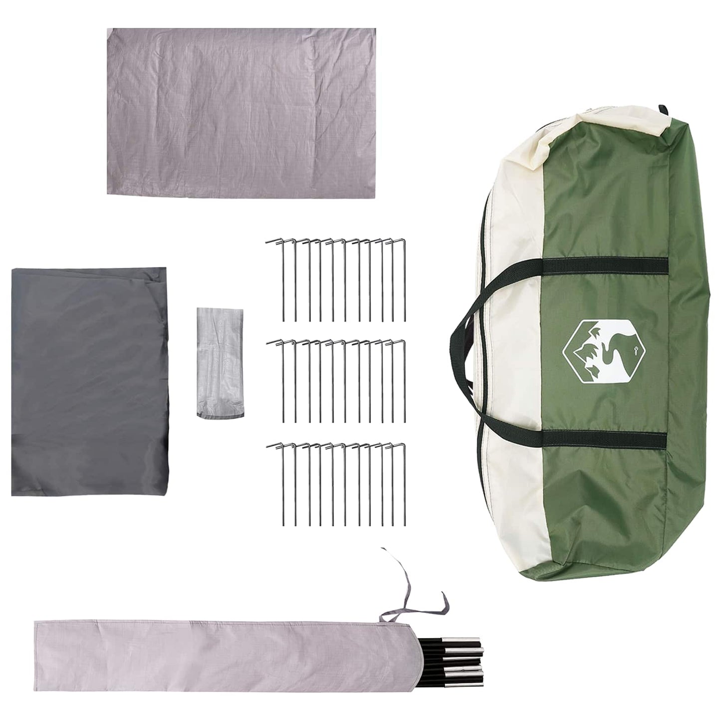 Tunneltent Groen 675 x 392 x 210 cm is nu te koop bij PeponiXL, paradijselijk wonen!
