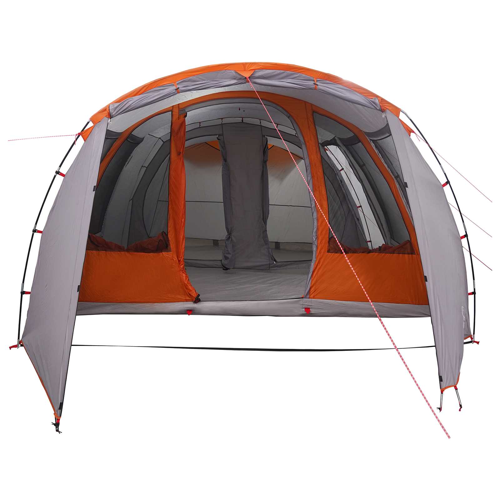 Tunneltent Grijs en Oranje 675 x 392 x 210 cm is nu te koop bij PeponiXL, paradijselijk wonen!