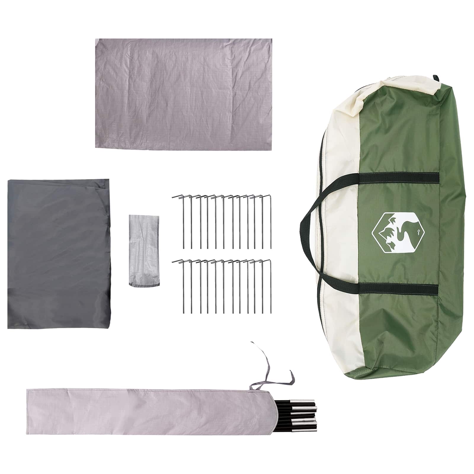 Tunneltent Groen 505 x 330 x 204 cm is nu te koop bij PeponiXL, paradijselijk wonen!
