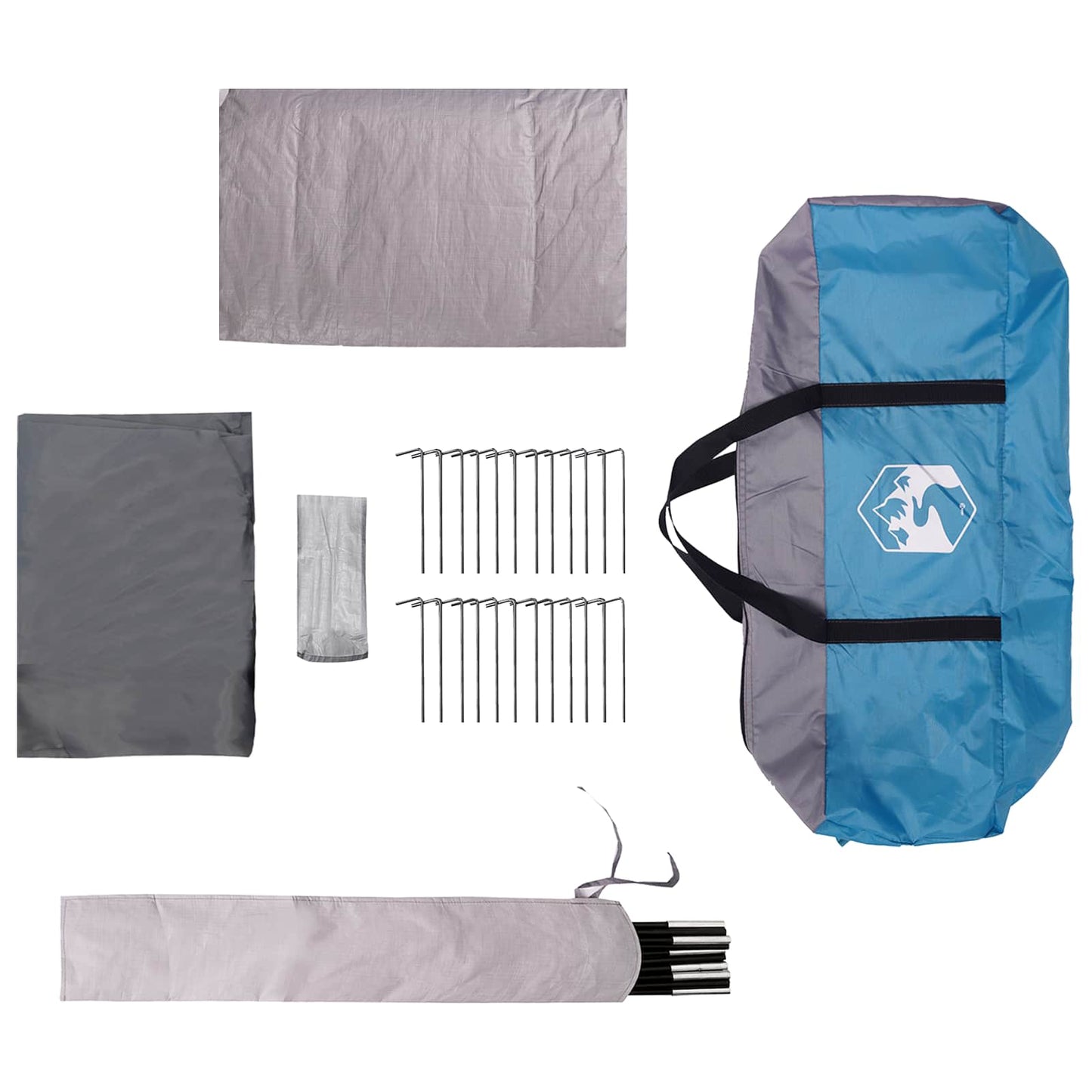 Tunneltent Blauw 505 x 330 x 204 cm is nu te koop bij PeponiXL, paradijselijk wonen!