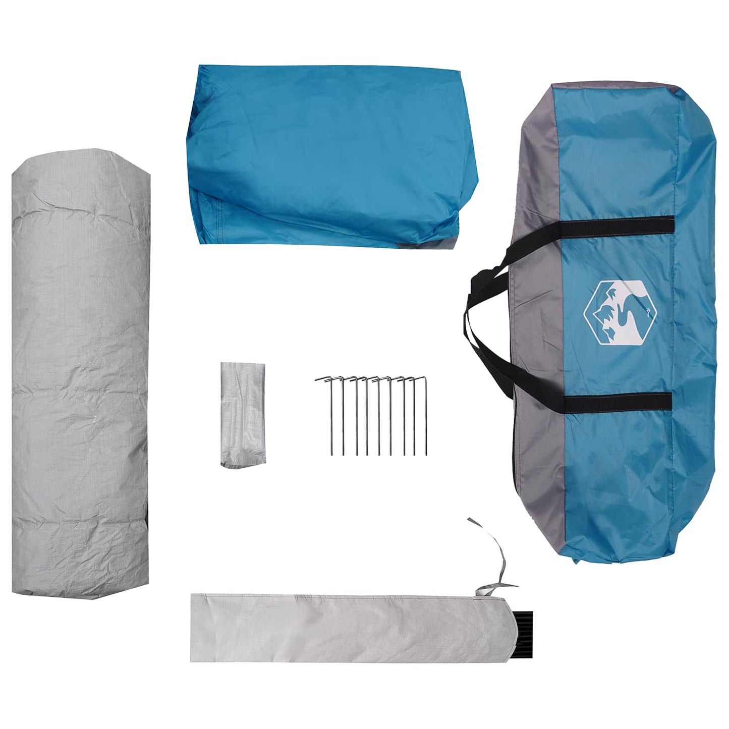 Directe Tent Blauw 340 x 280 x 190 cm is nu te koop bij PeponiXL, paradijselijk wonen!