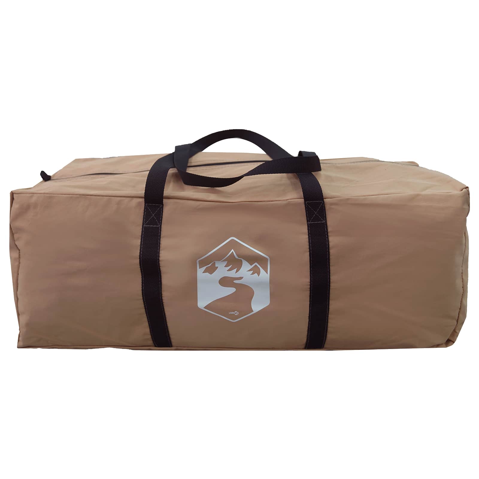 Huisje Tent Bruin 340 x 246 x 210 cm Polykatoen is nu te koop bij PeponiXL, paradijselijk wonen!