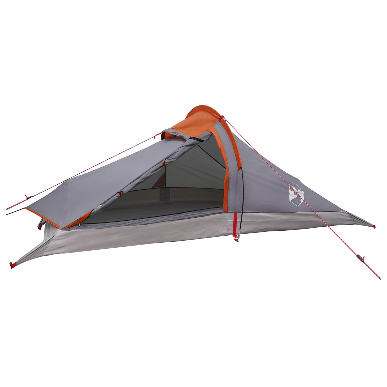 Backpacking Tent Grijs en Oranje 2-persoons is nu te koop bij PeponiXL, paradijselijk wonen!