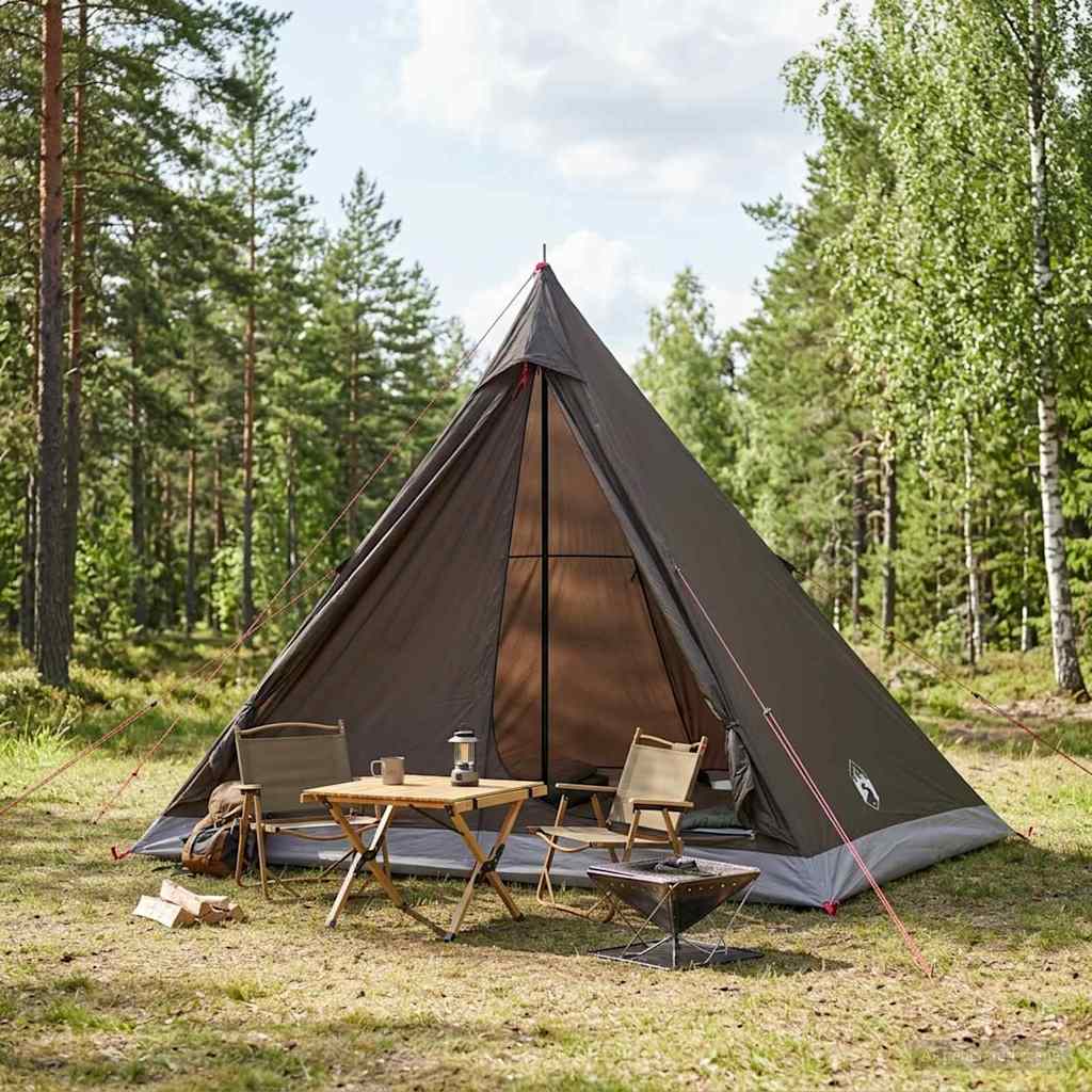 Backpacking Tent Bruin en Grijs 2-persoons is nu te koop bij PeponiXL, paradijselijk wonen!