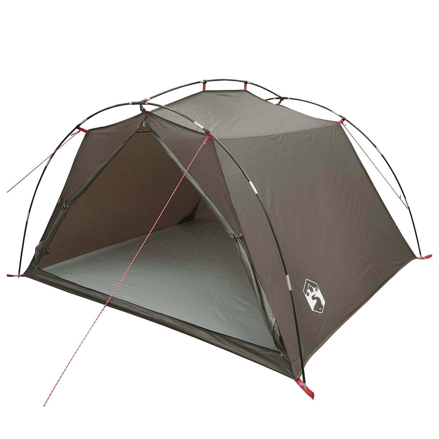 Tunneltent Bruin en Grijs 4-persoons is nu te koop bij PeponiXL, paradijselijk wonen!