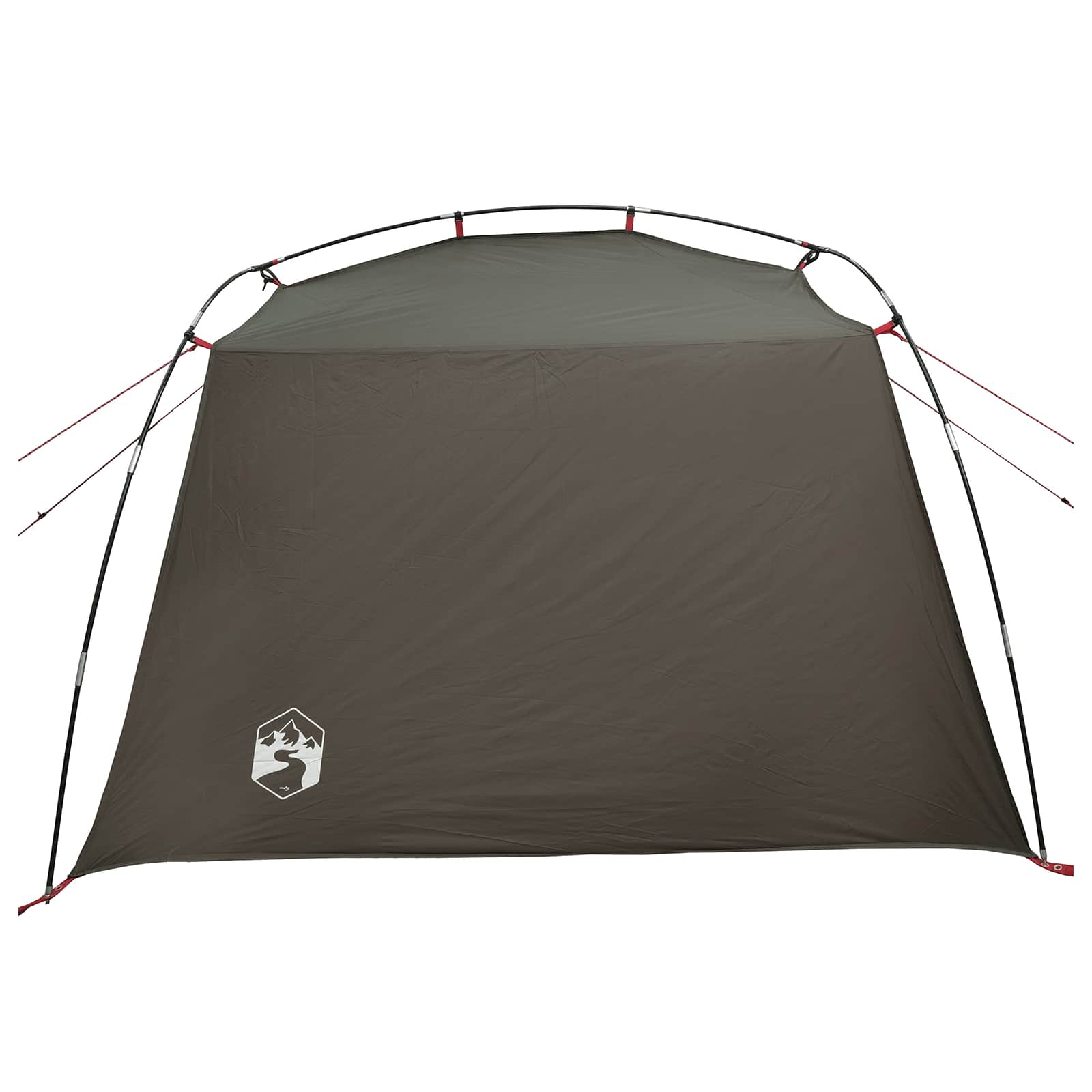 Tunneltent Bruin en Grijs 4-persoons is nu te koop bij PeponiXL, paradijselijk wonen!