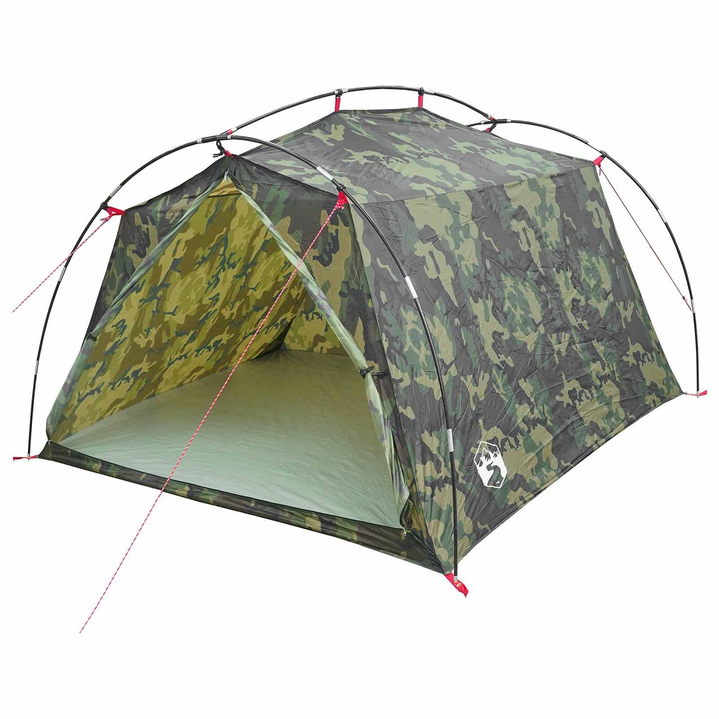 Tunneltent Camouflage 2-persoons 185T Polyester met PU Coating is nu te koop bij PeponiXL, paradijselijk wonen!