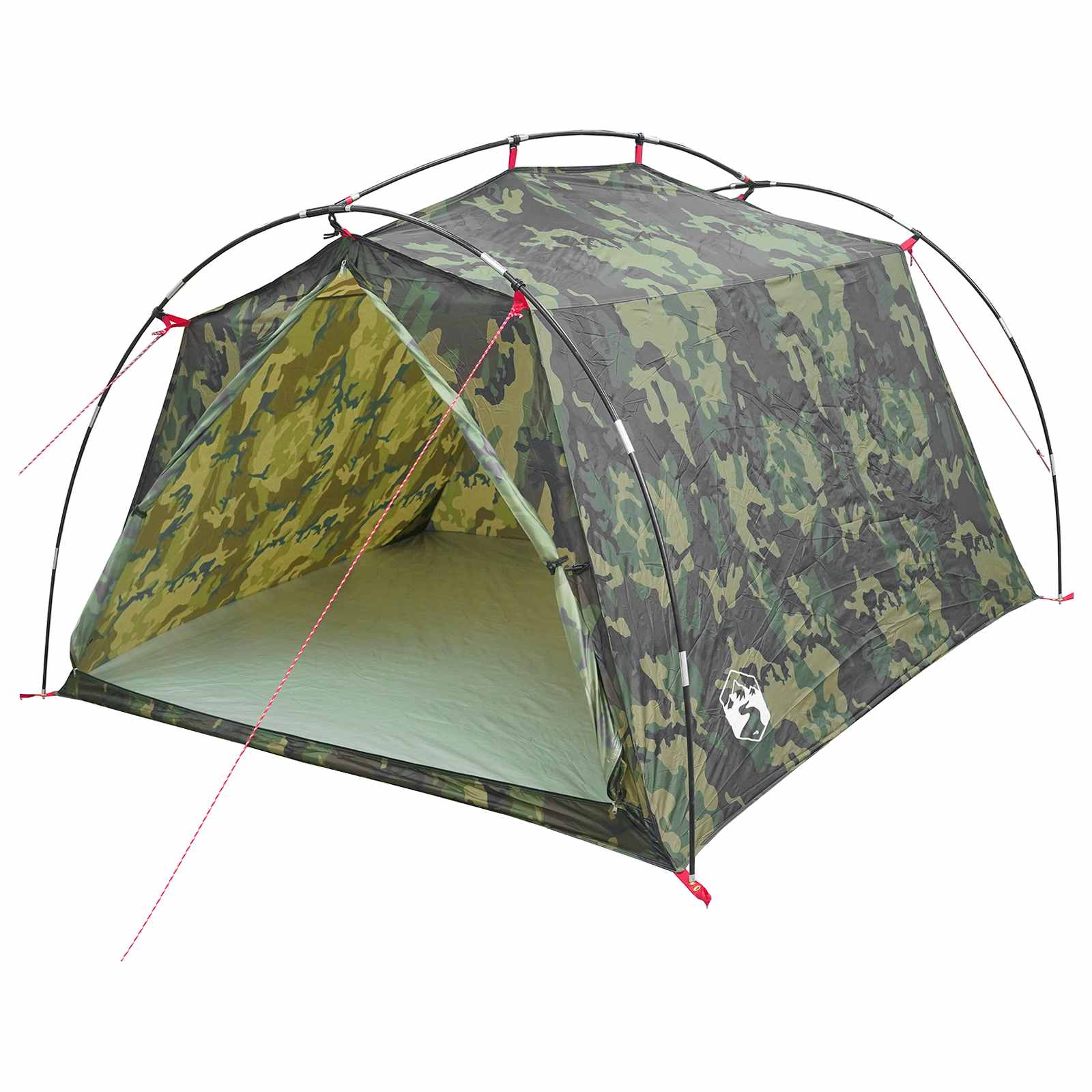 Tunneltent Camouflage 2-persoons 185T Polyester met PU Coating is nu te koop bij PeponiXL, paradijselijk wonen!
