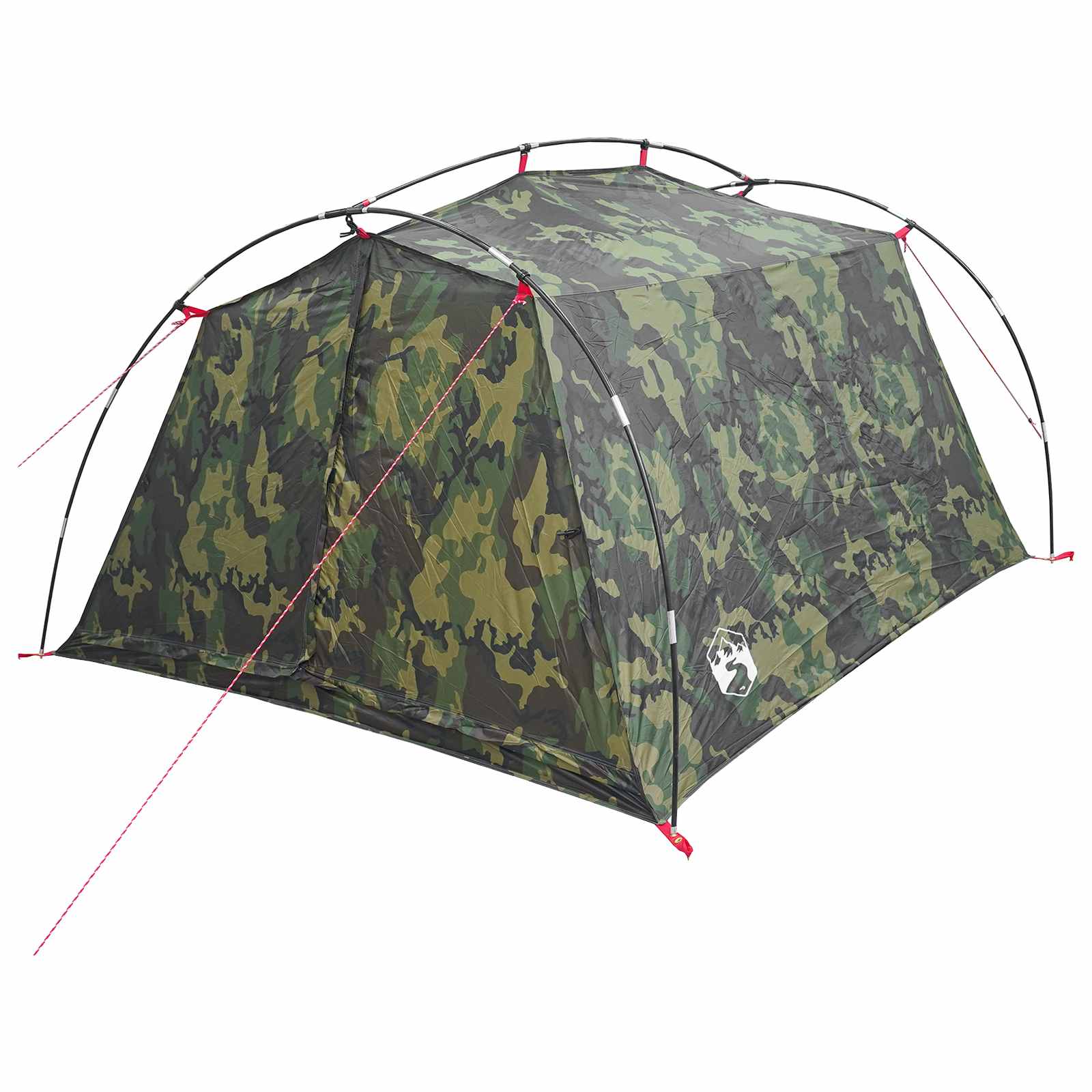 Tunneltent Camouflage 2-persoons 185T Polyester met PU Coating is nu te koop bij PeponiXL, paradijselijk wonen!